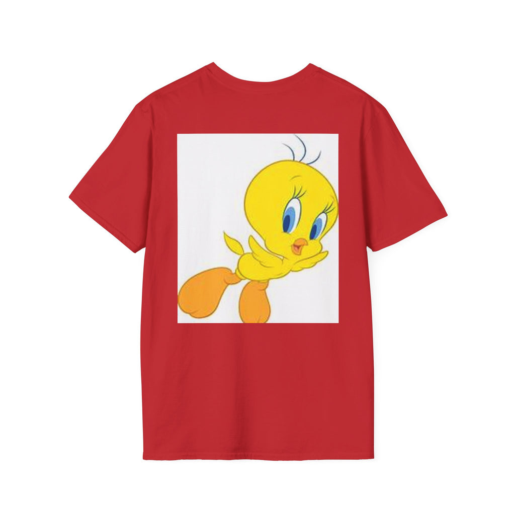 Cartoon Yellow Bird T-Shirt — Cute Tweety Graphic Tee