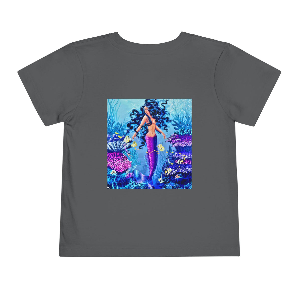 Mermaid Toddler Tee — Colorful Underwater Ocean Playtop