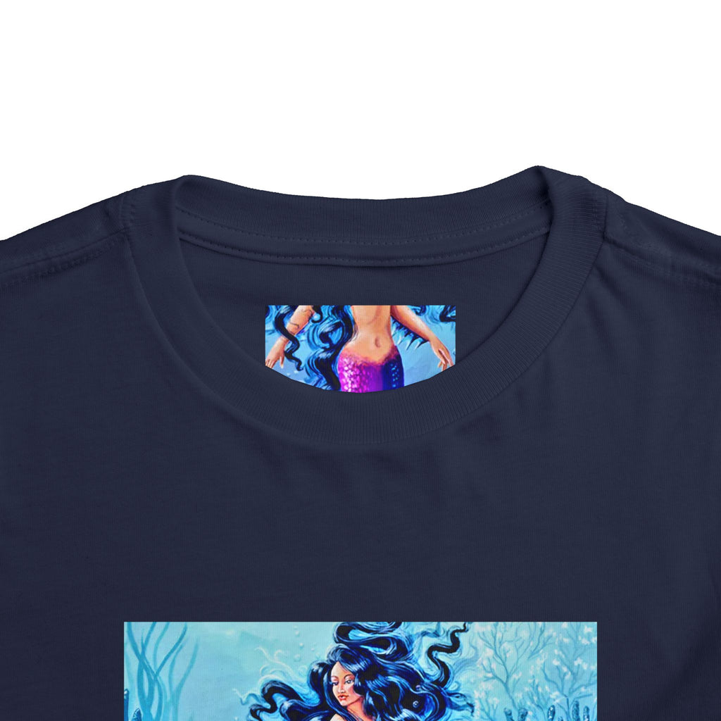 Mermaid Toddler Tee — Colorful Underwater Ocean Playtop