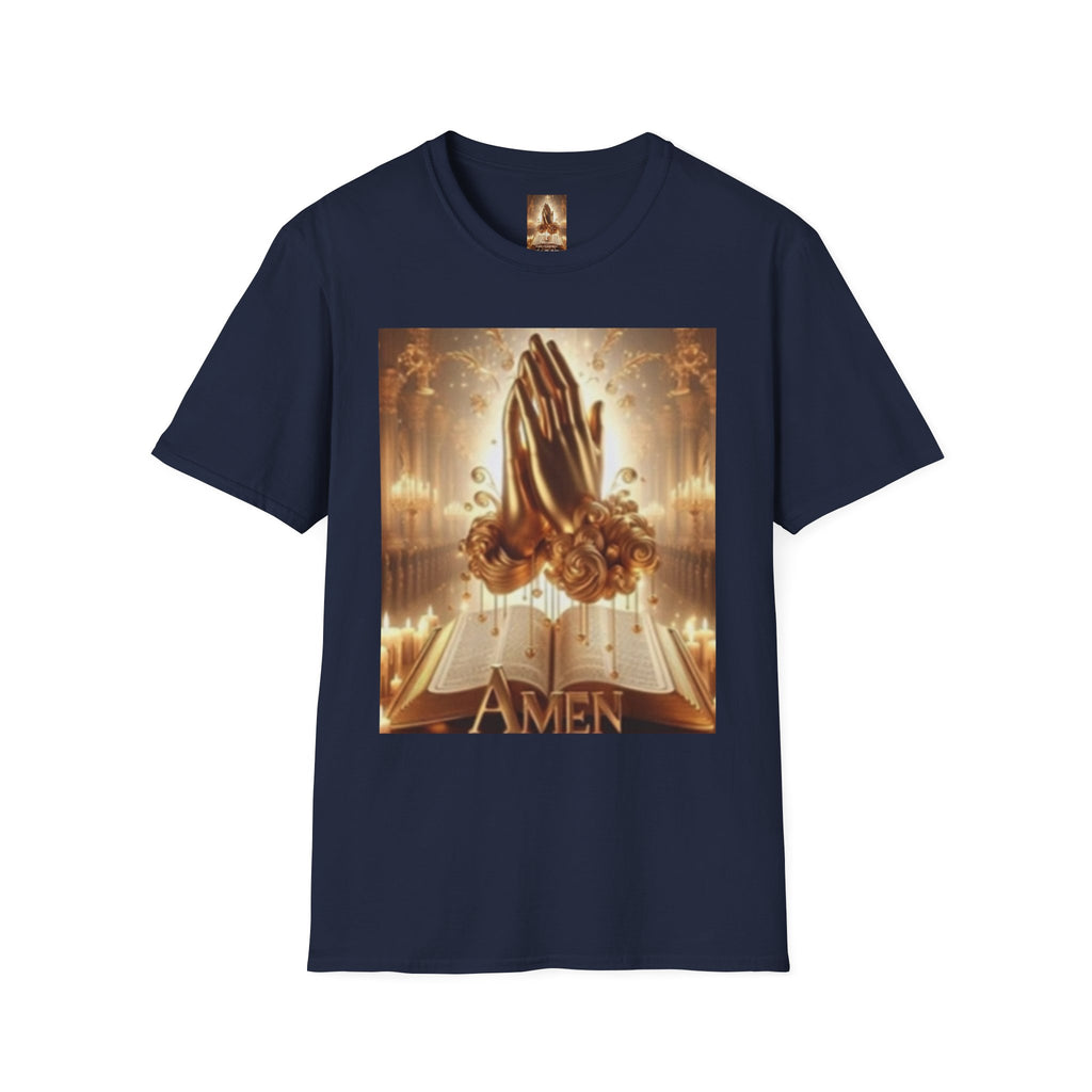Prayer Hands T‑Shirt – "Amen" Spiritual Faith Tee