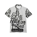 Polo Shirt — “As for Me and My House We Will Serve the Lord” Joshua 24:15 Christian Polo