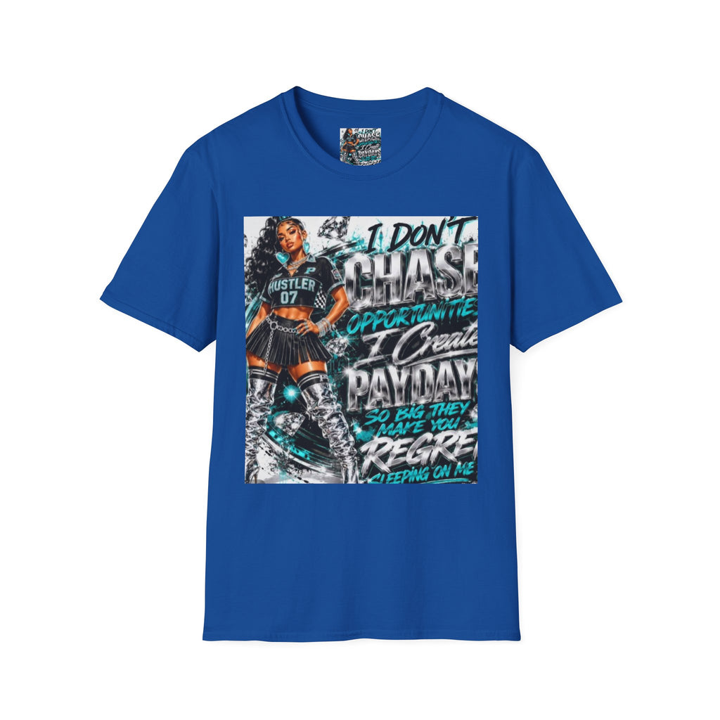 Hustler 'I Don't Chase Opportunities' Graphic T-Shirt