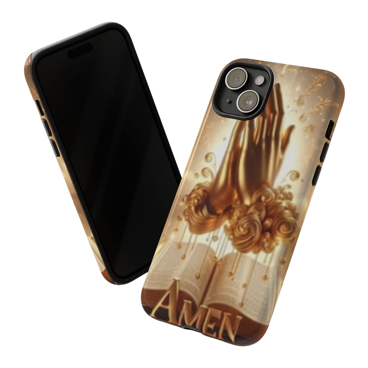 Prayer Hands 'Amen' Phone Case - Religious Christian iPhone Case
