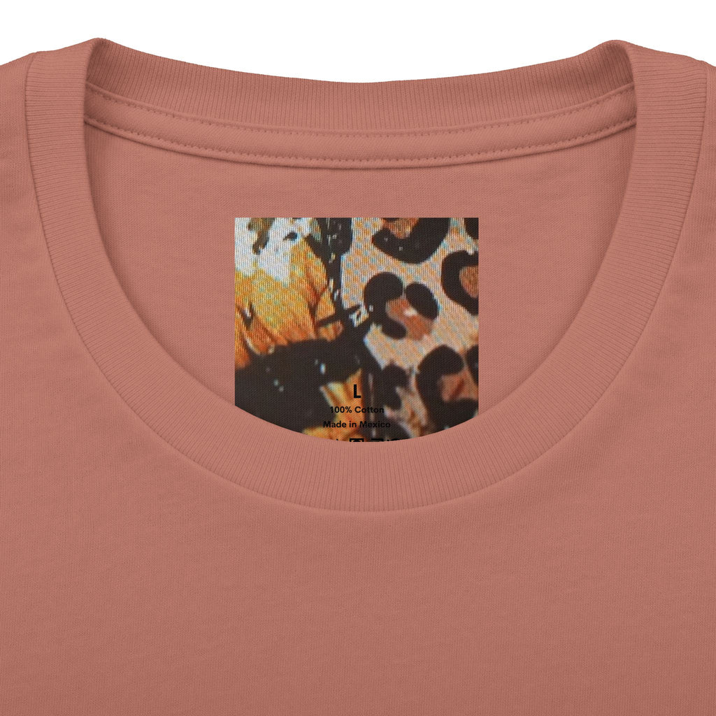 Christian Leopard Mug Graphic Tee — "Jesus Fills My Cup" Sunflower T-Shirt