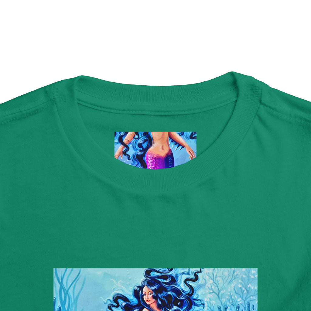 Mermaid Toddler Tee — Colorful Underwater Ocean Playtop