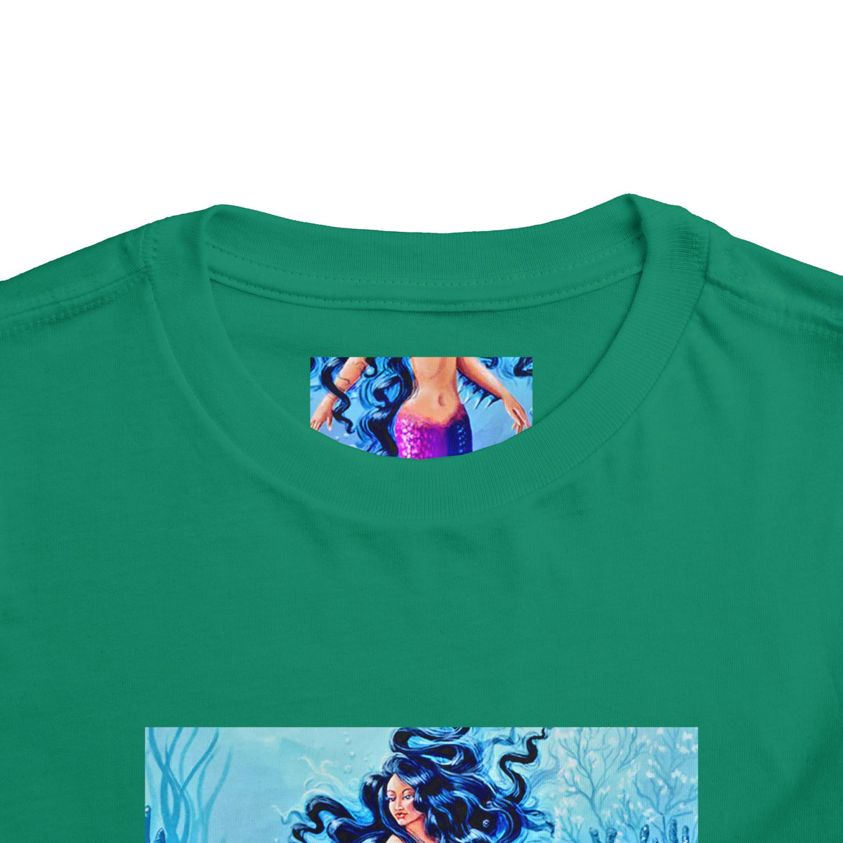 Mermaid Toddler Tee — Colorful Underwater Ocean Playtop