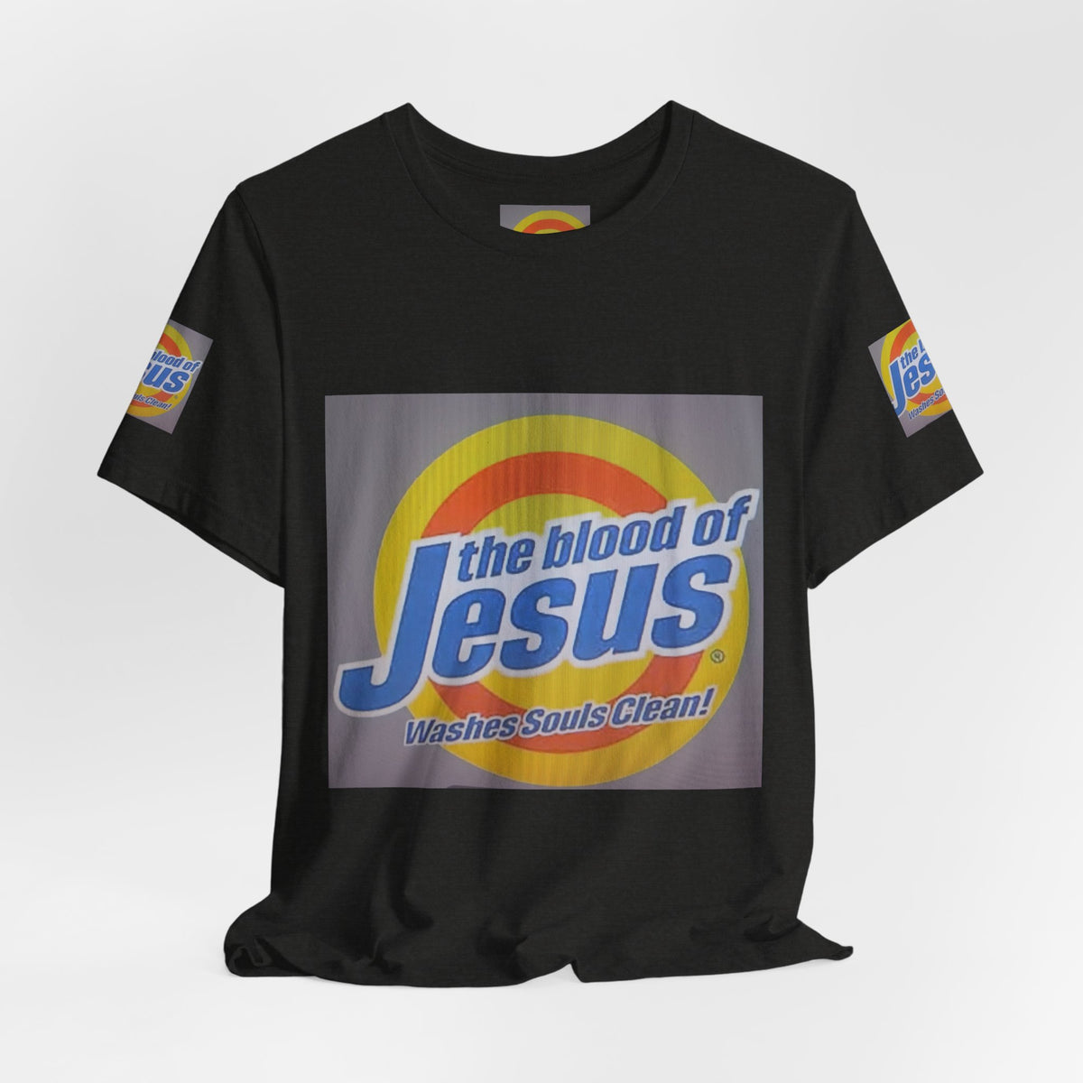 Christian T-Shirt - "The Blood of Jesus Washes Souls Clean" Graphic Tee