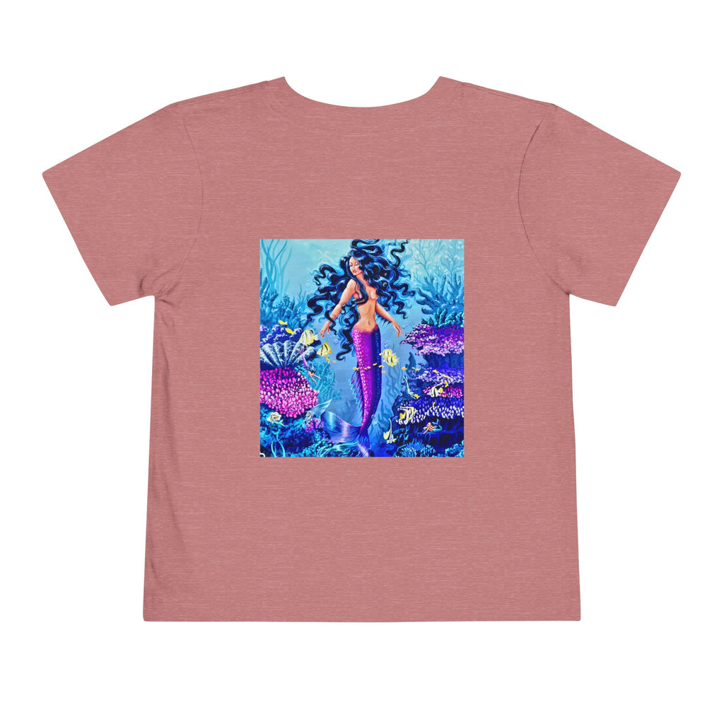Mermaid Toddler Tee — Colorful Underwater Ocean Playtop