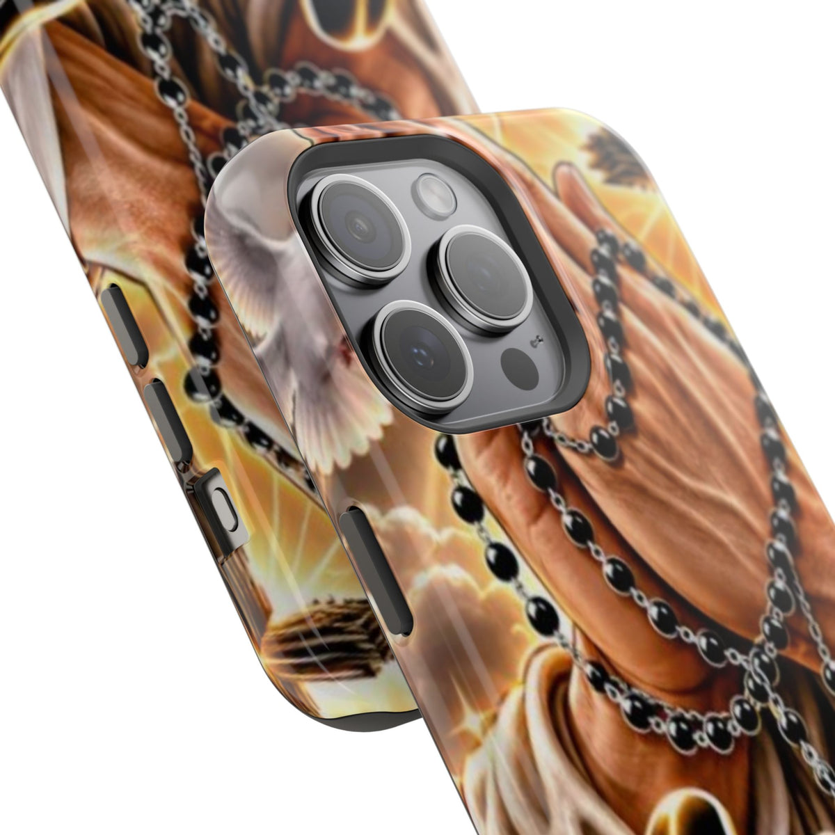 Praying Hands Rosary Magnetic Impact Phone Case