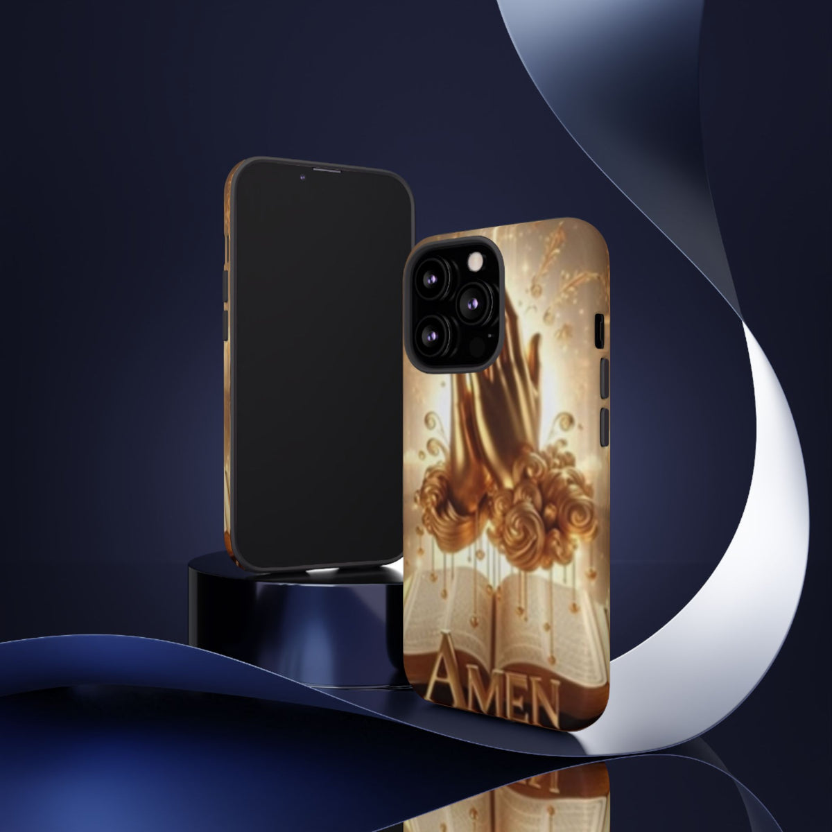 Prayer Hands 'Amen' Phone Case - Religious Christian iPhone Case