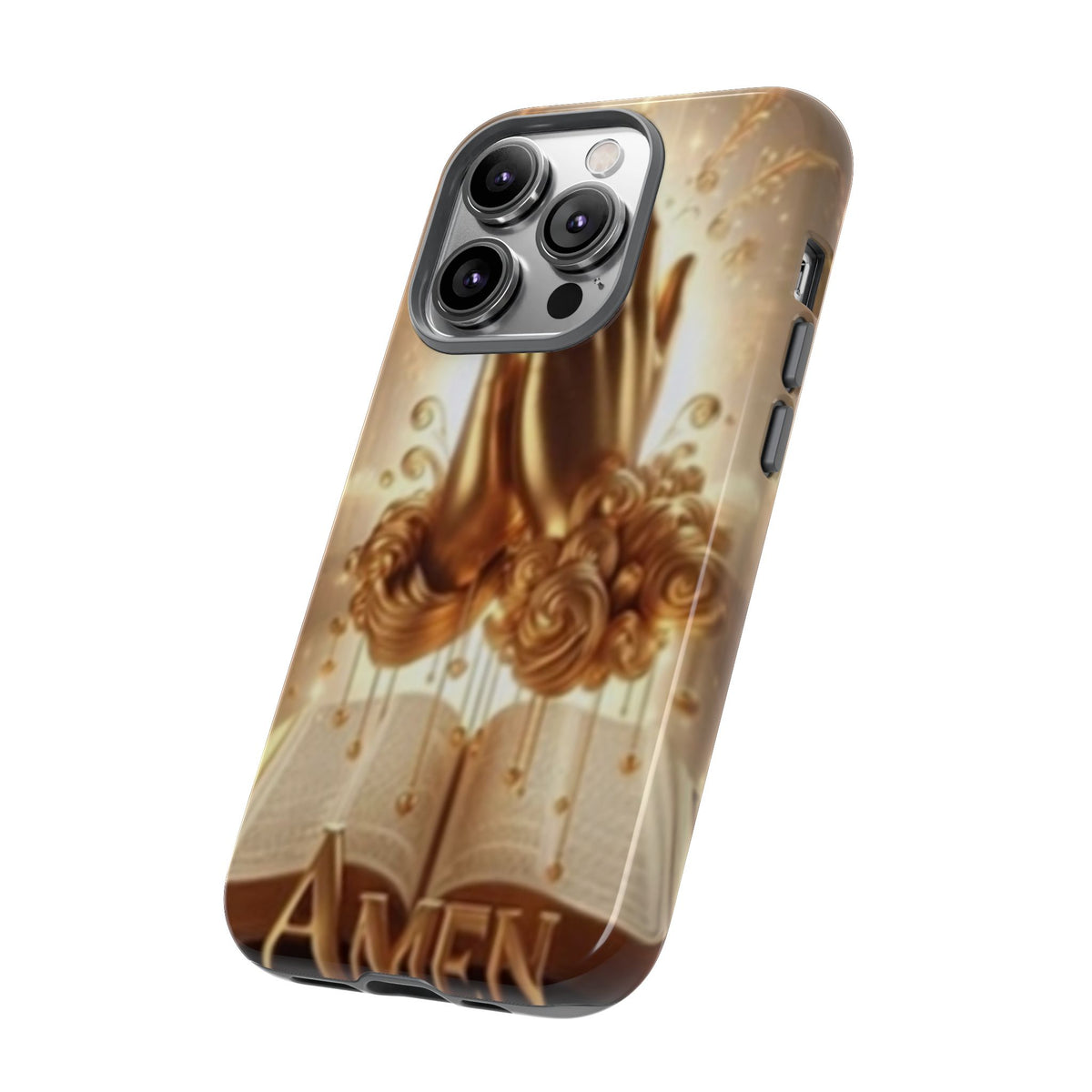 Prayer Hands 'Amen' Phone Case - Religious Christian iPhone Case