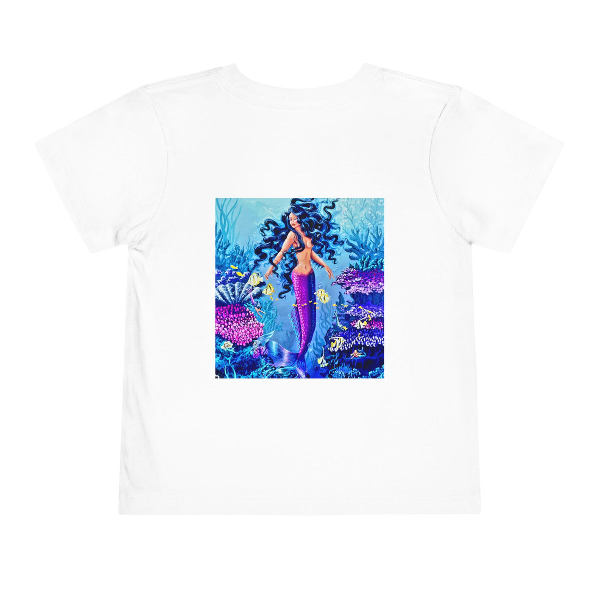 Mermaid Toddler Tee — Colorful Underwater Ocean Playtop
