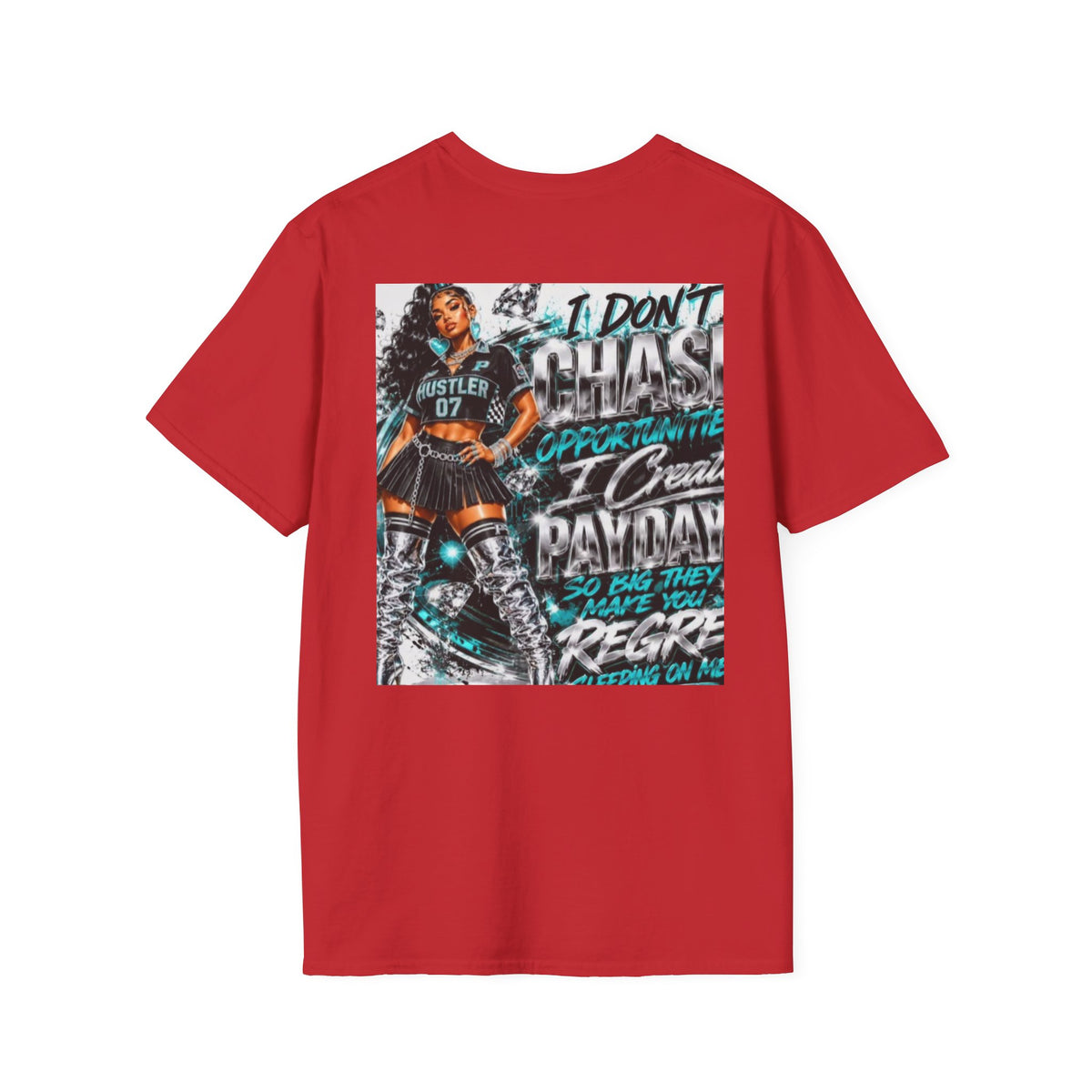 Hustler 'I Don't Chase Opportunities' Graphic T-Shirt
