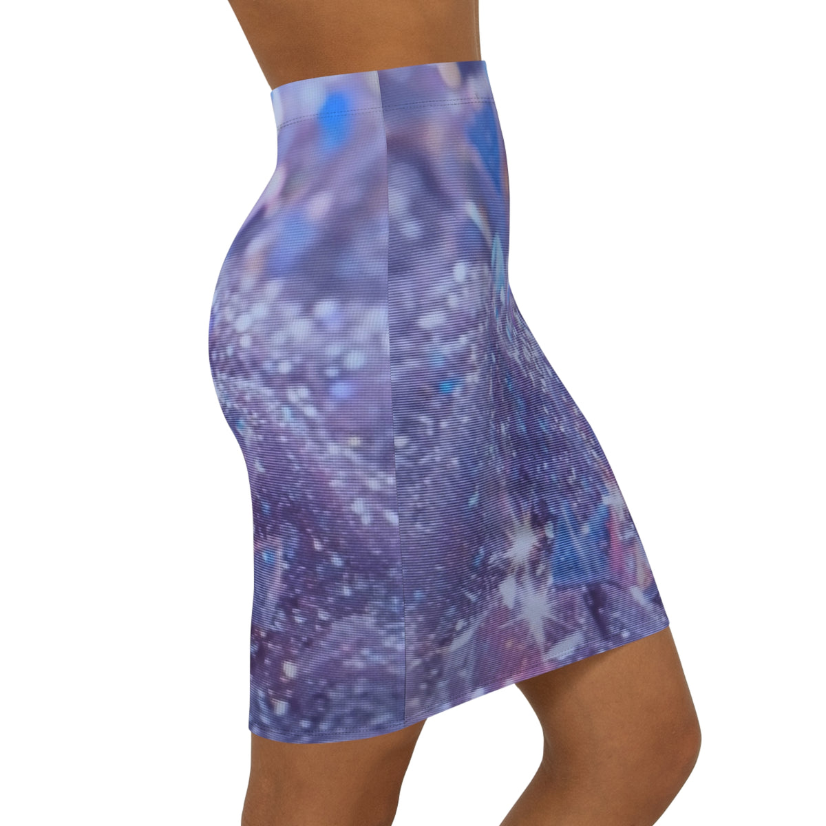 Women's Mid-Waist Pencil Skirt (AOP)