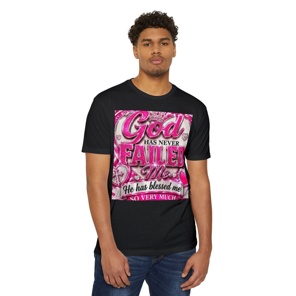 God Has Never Failed Me T-Shirt — Inspirational Christian Faith Tee