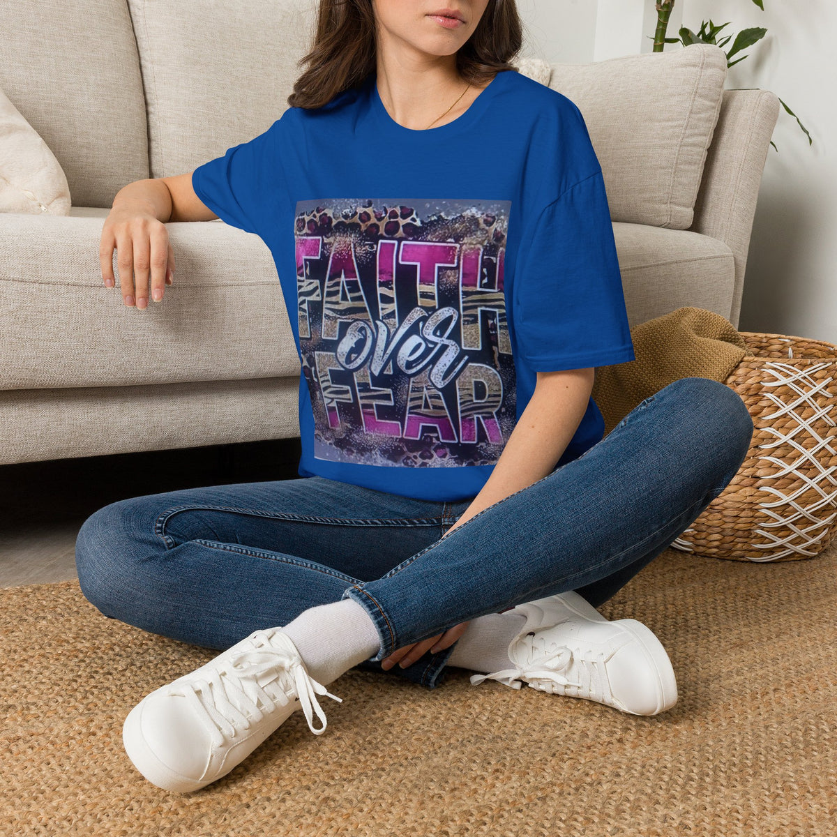 Faith Over Fear Graphic T-Shirt