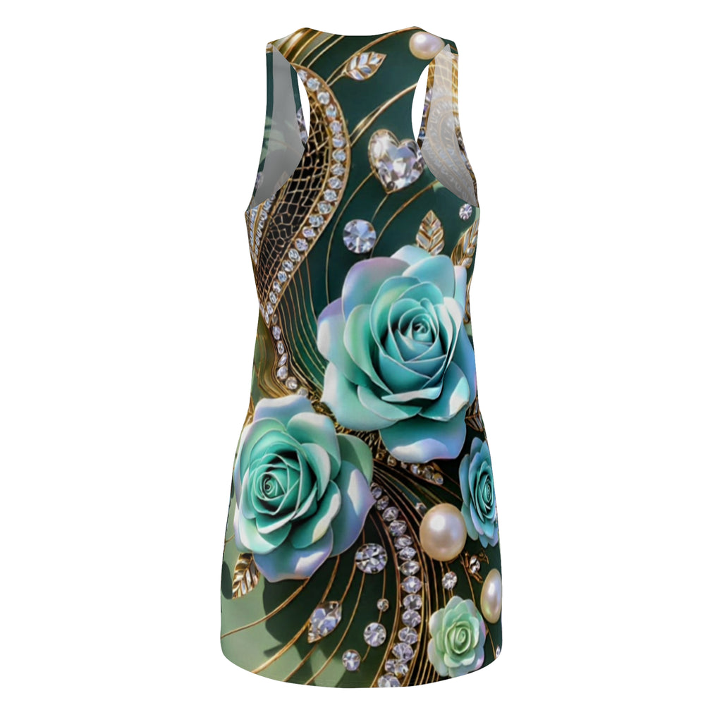 Women's Cut & Sew Racerback Dress (AOP)