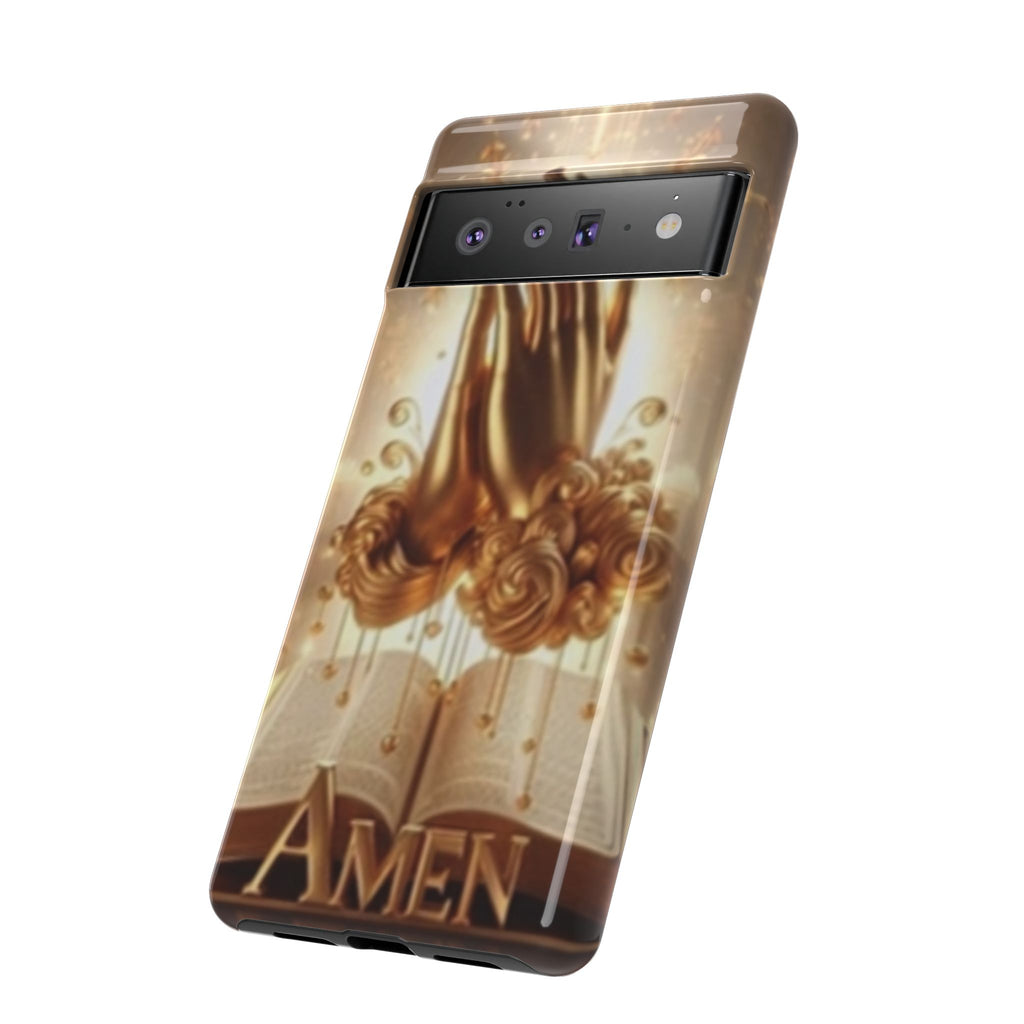 Prayer Hands 'Amen' Phone Case - Religious Christian iPhone Case