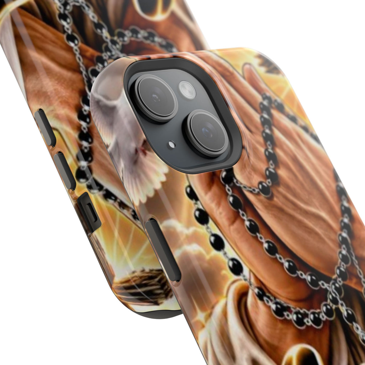 Praying Hands Rosary Magnetic Impact Phone Case