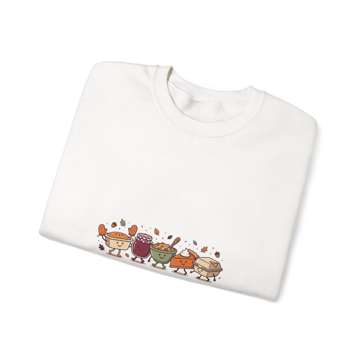 Friendsgiving Crew Sweatshirt | Thanksgiving Turkey Pumpkin Pie Fall Foliage