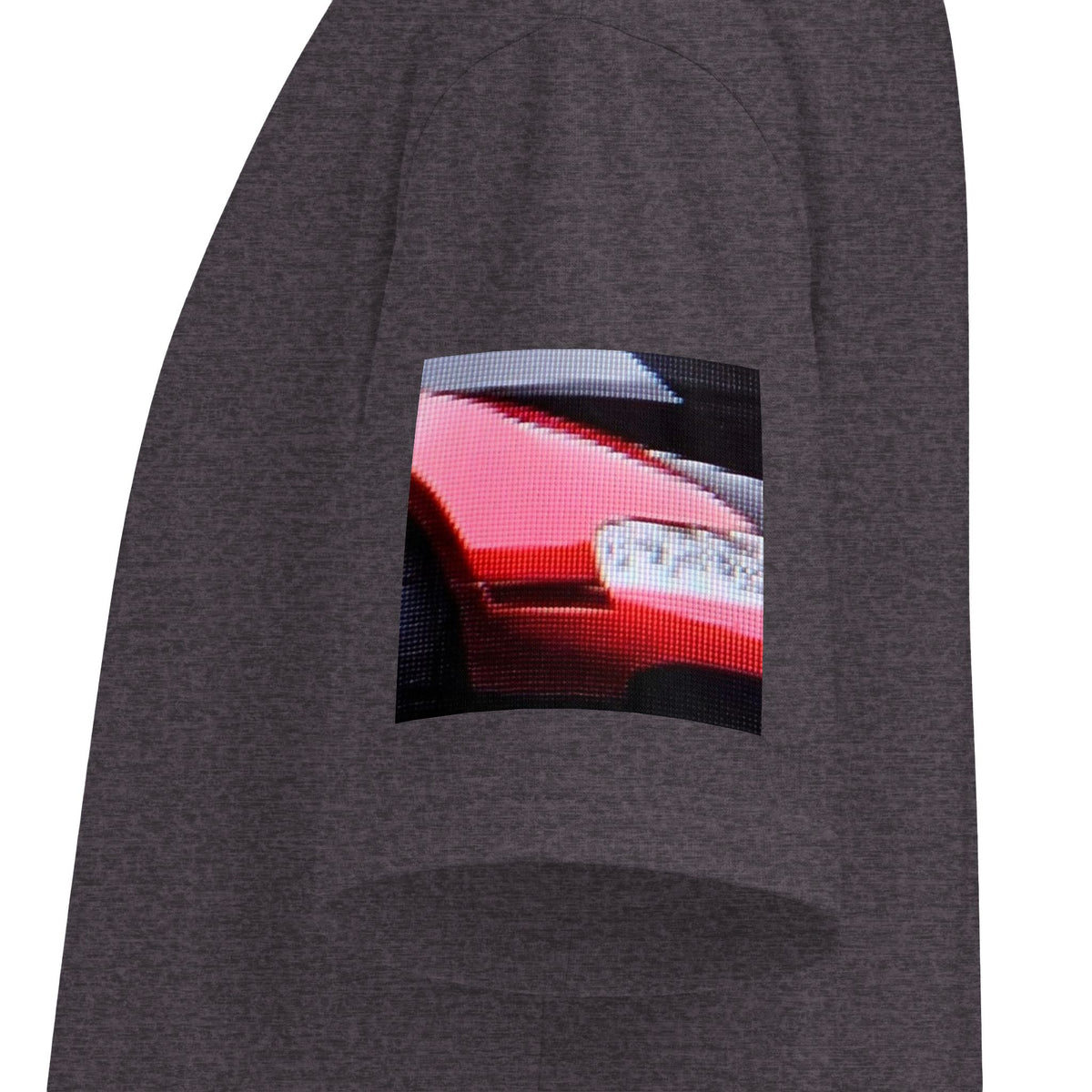 Sports Car Drift Tee — Red Smoke Road Graphic T-Shirt
