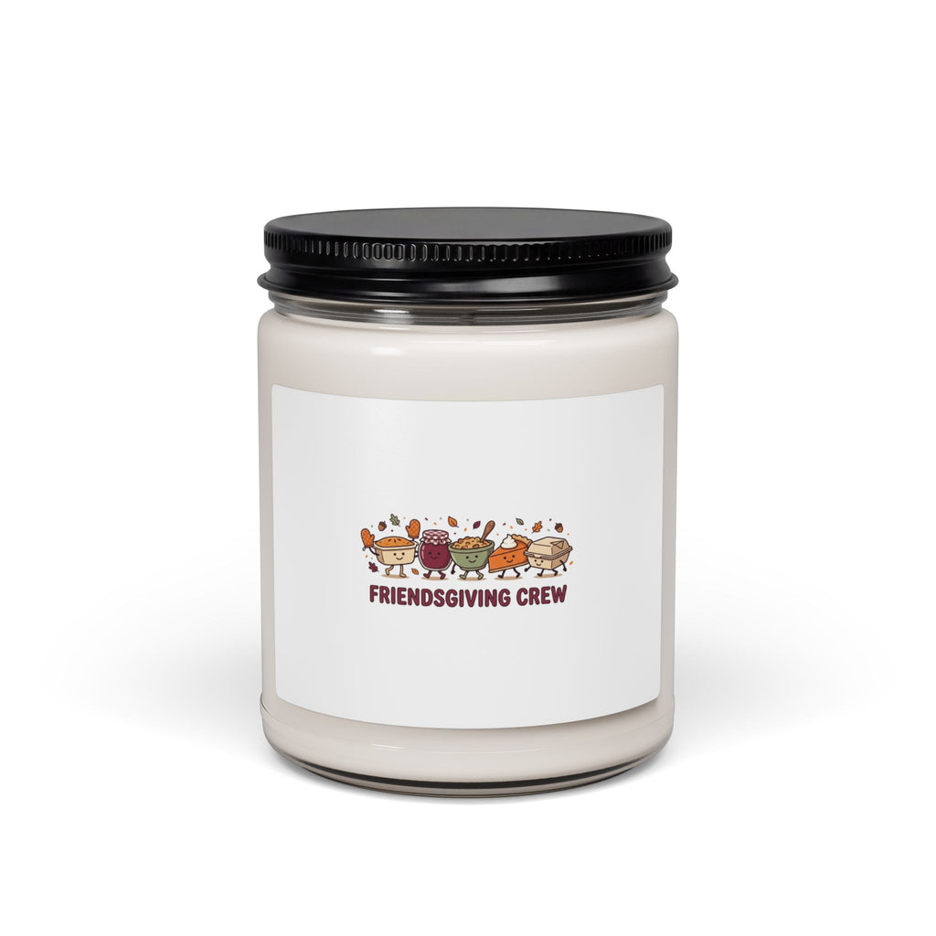 Friendsgiving Crew Candle | Thanksgiving Soy Candle, Pumpkin Pie & Fall Foliage