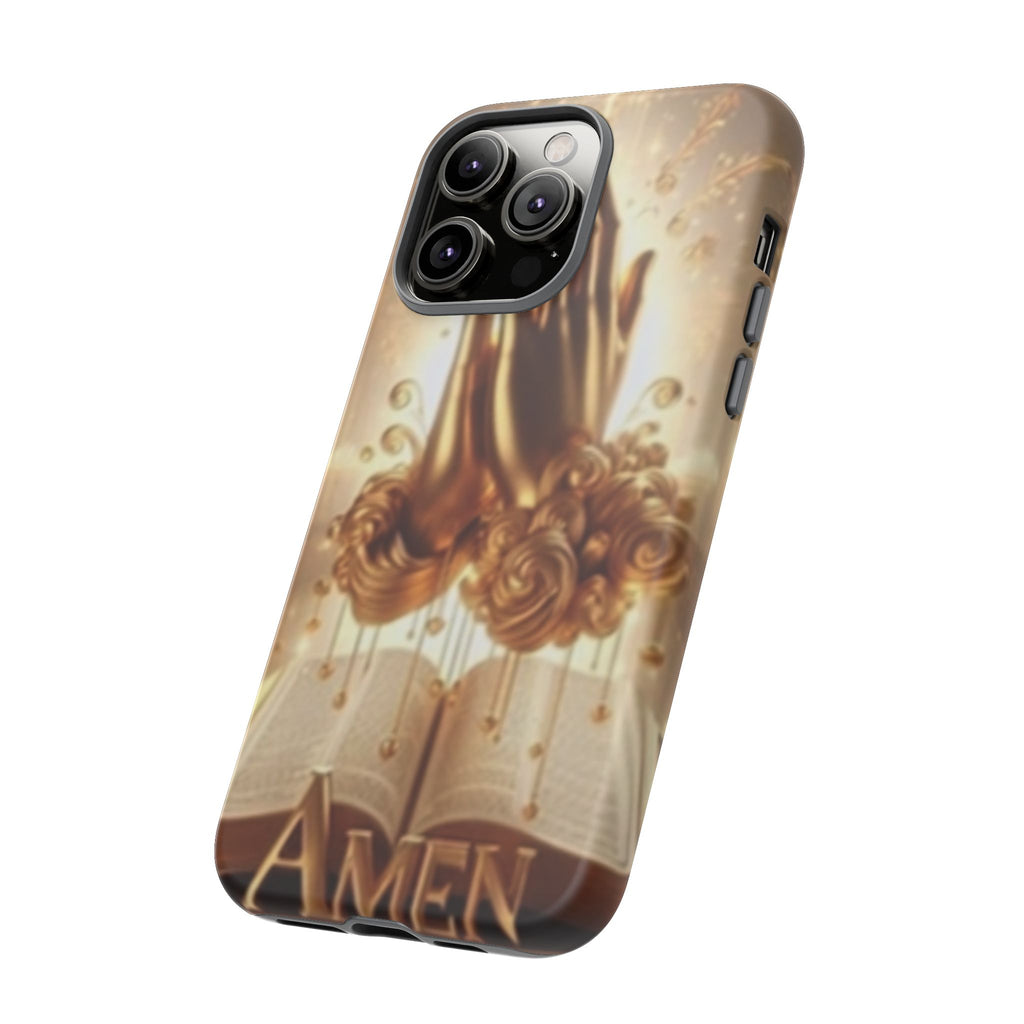Prayer Hands 'Amen' Phone Case - Religious Christian iPhone Case