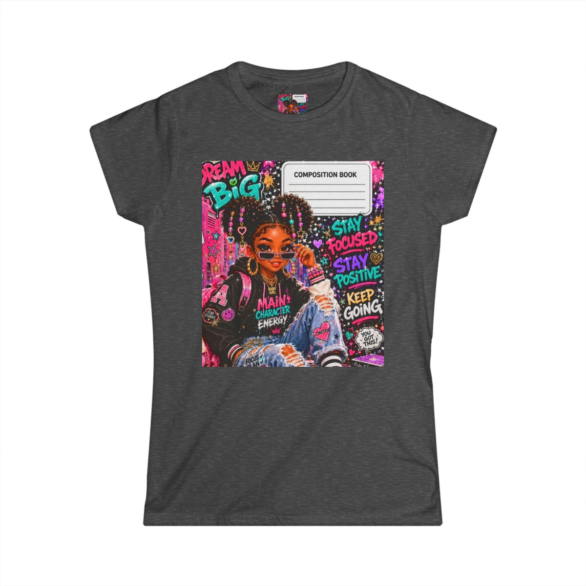 Women's Tee - Blank White Softstyle T‑Shirt (Everyday Casual Staple)