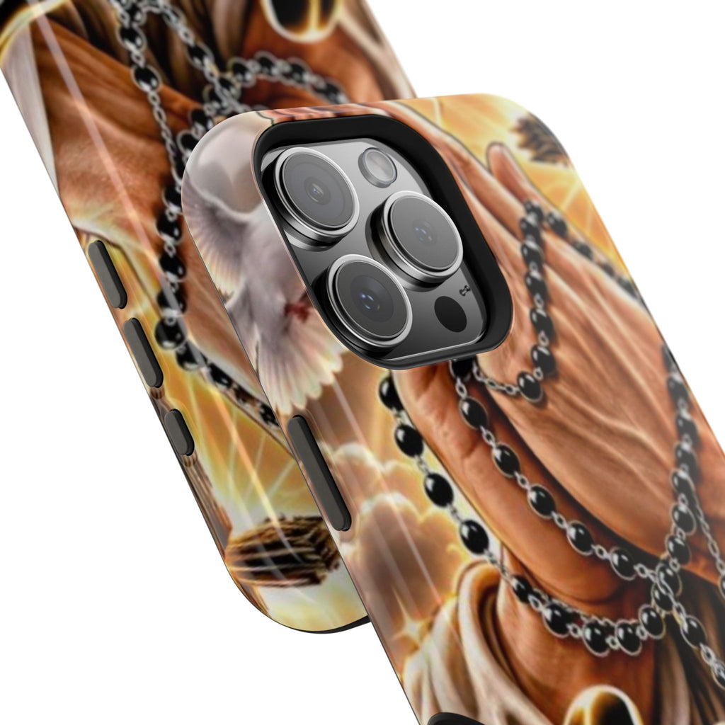 Praying Hands Rosary Magnetic Impact Phone Case