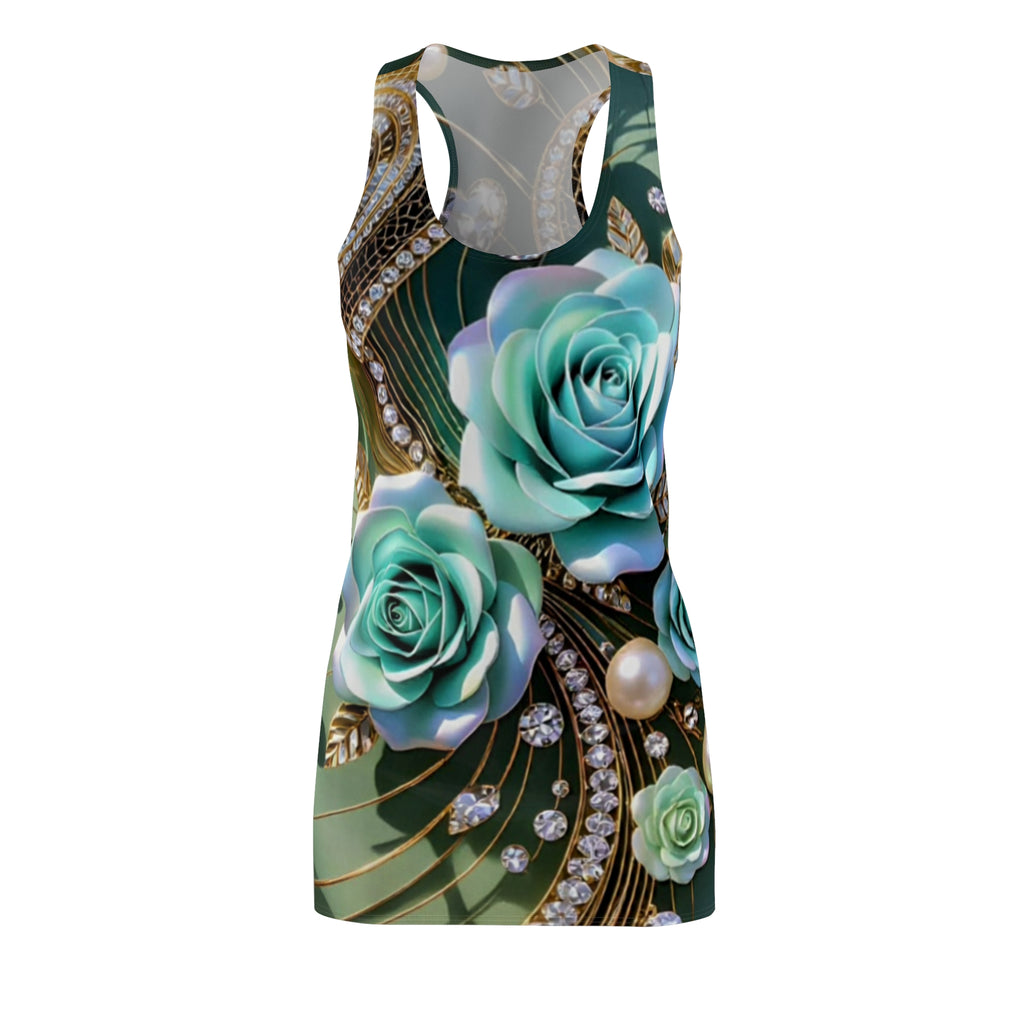 Women's Cut & Sew Racerback Dress (AOP)