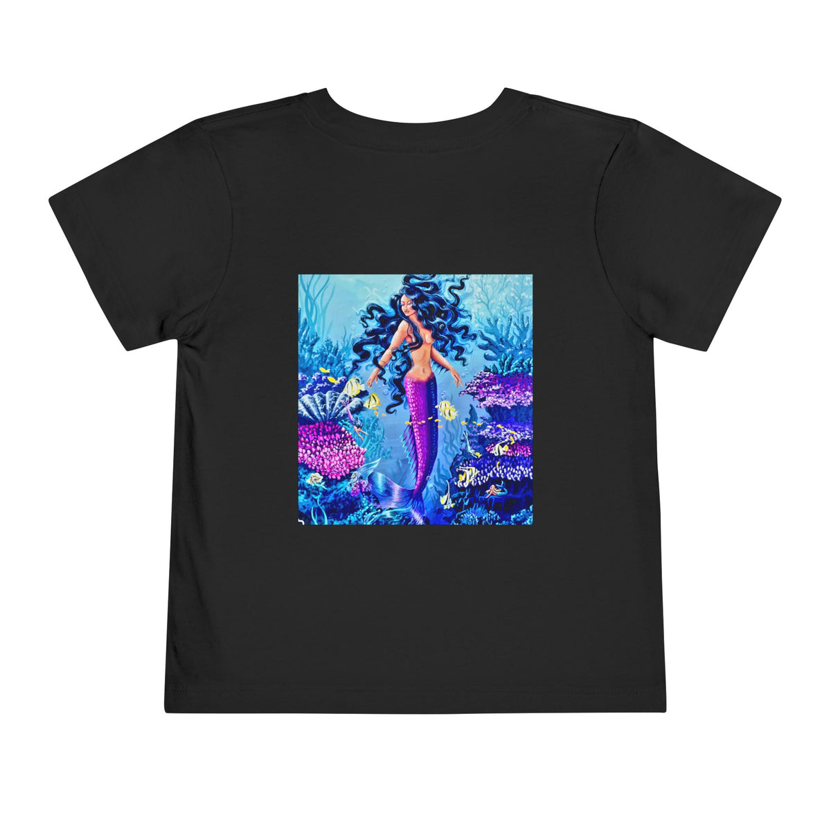 Mermaid Toddler Tee — Colorful Underwater Ocean Playtop