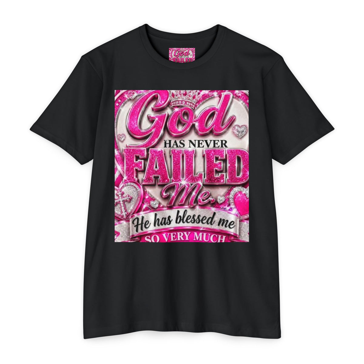 God Has Never Failed Me T-Shirt — Inspirational Christian Faith Tee