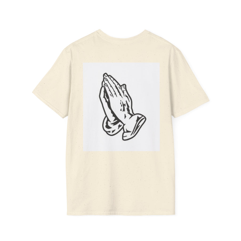Praying Hands T-Shirt — Vintage Prayer Graphic Tee for Faith & Spiritual Style