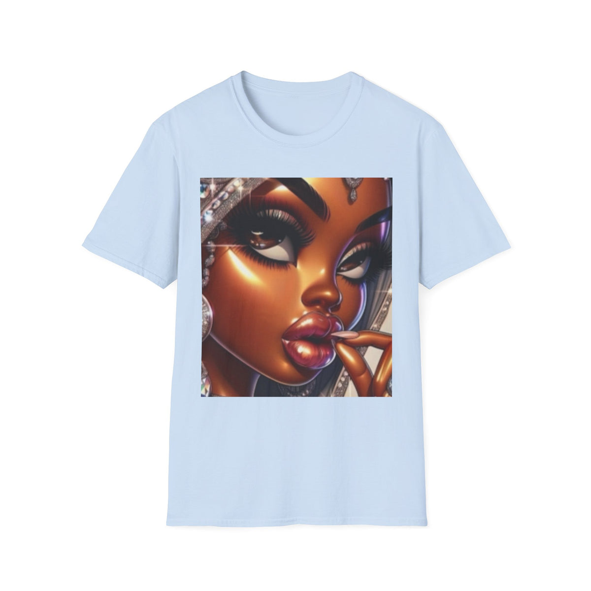 Afro Glam Portrait T-Shirt