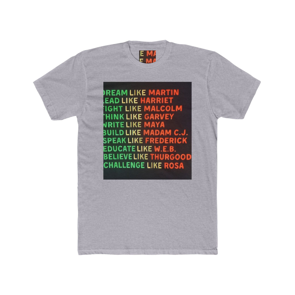 Inspirational Black History Tee — "Dream Like Martin" Graphic Shirt