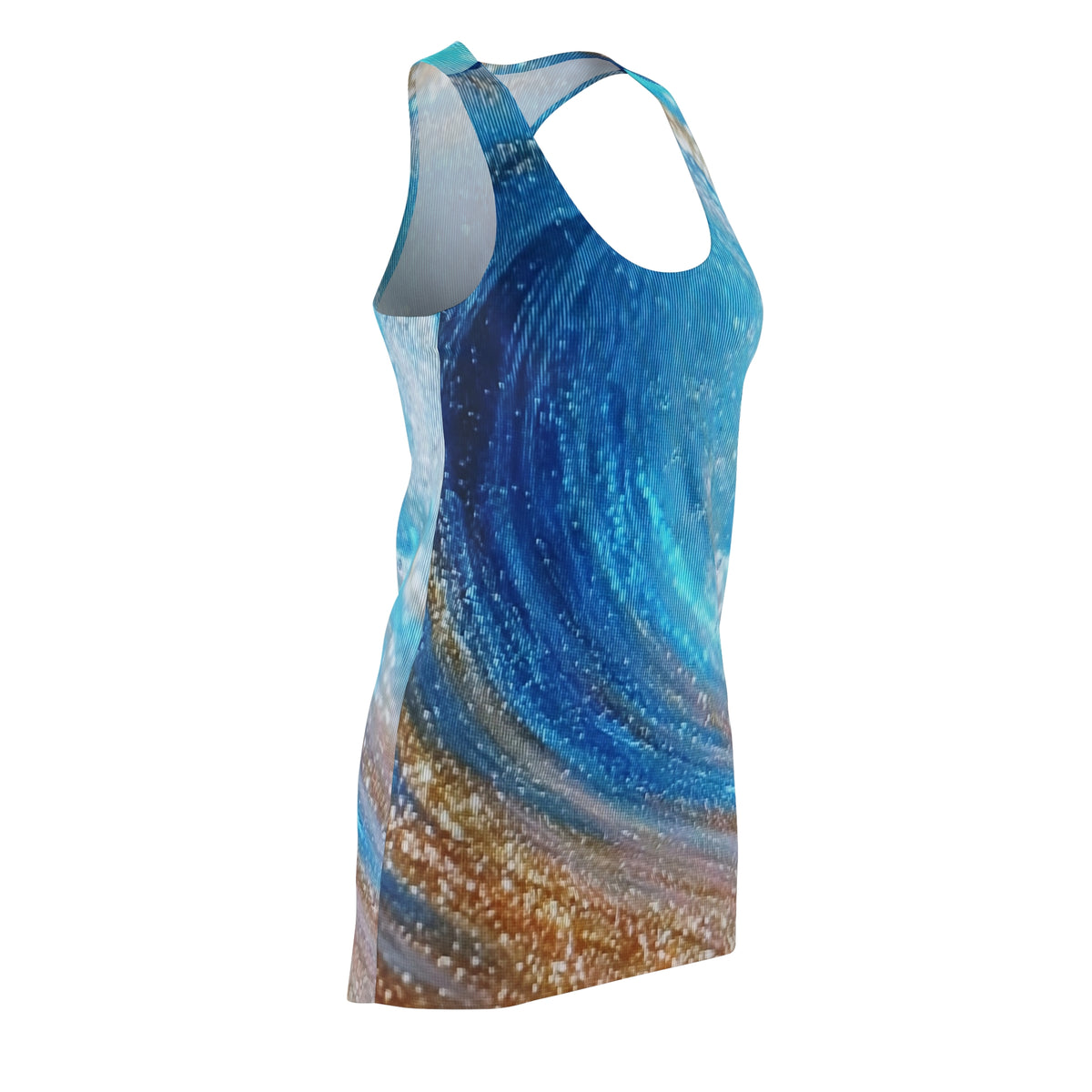 Women's Cut & Sew Racerback Dress (AOP)