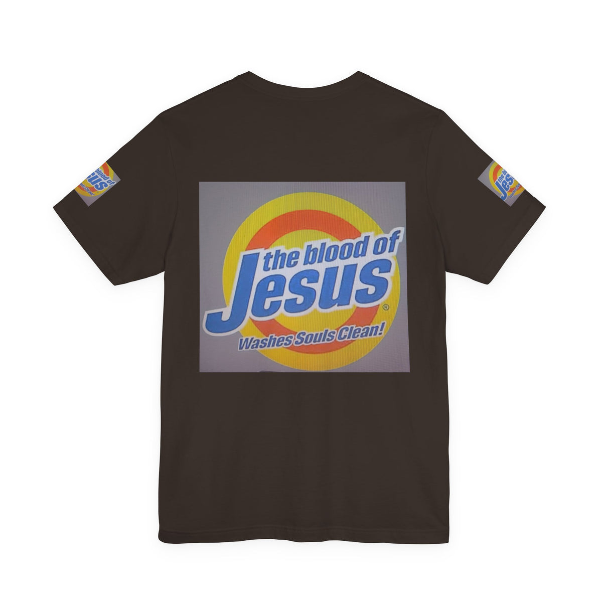 Christian T-Shirt - "The Blood of Jesus Washes Souls Clean" Graphic Tee