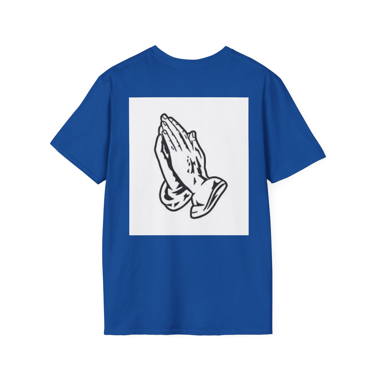 Praying Hands T-Shirt — Vintage Prayer Graphic Tee for Faith & Spiritual Style