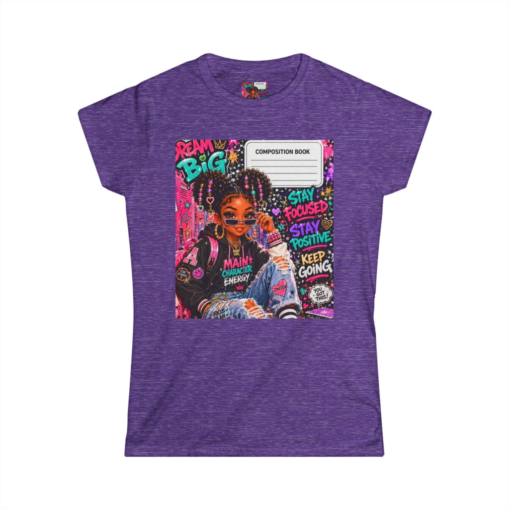 Women's Tee - Blank White Softstyle T‑Shirt (Everyday Casual Staple)