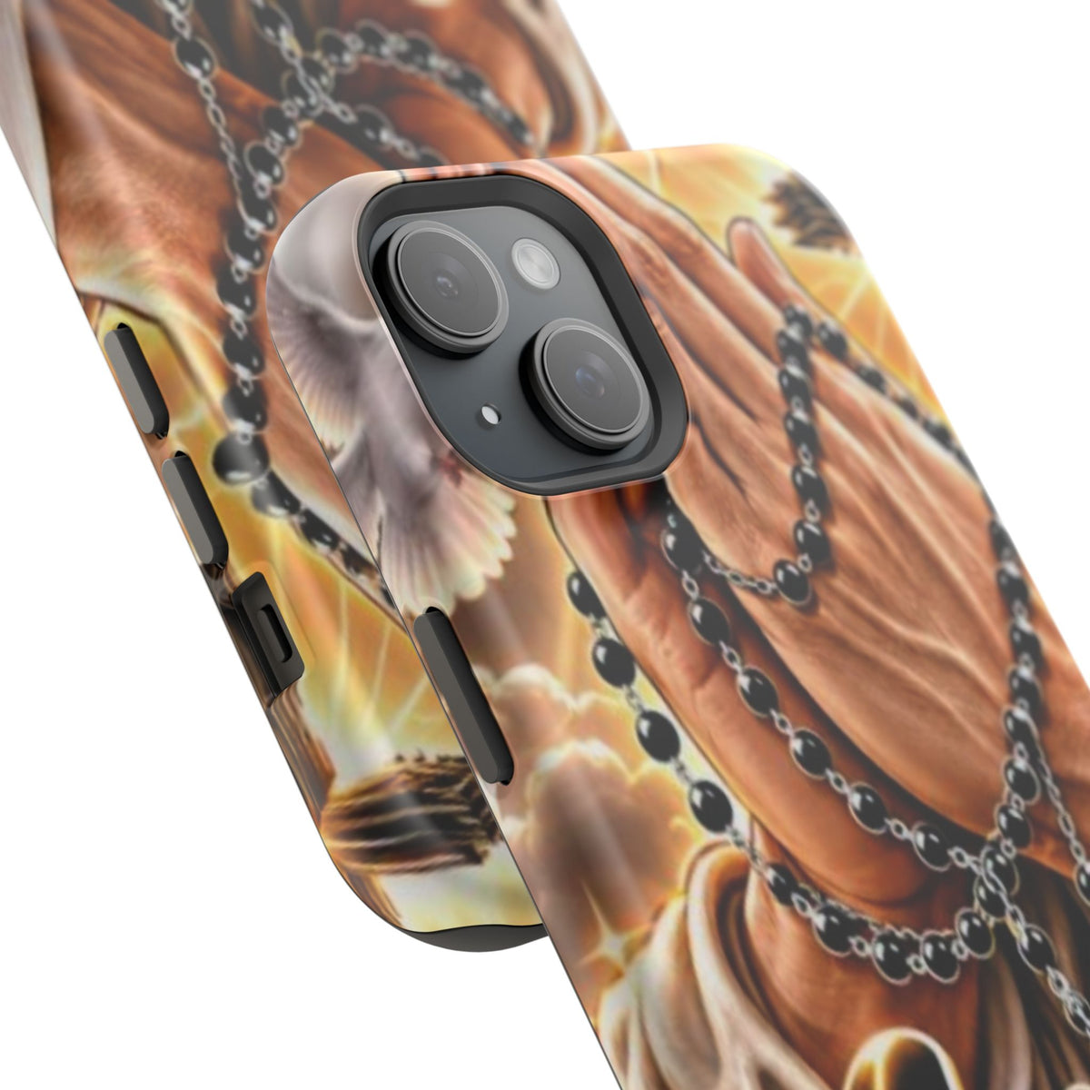Praying Hands Rosary Magnetic Impact Phone Case