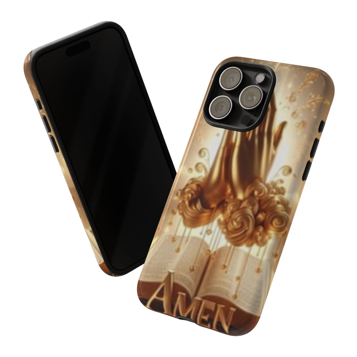 Prayer Hands 'Amen' Phone Case - Religious Christian iPhone Case