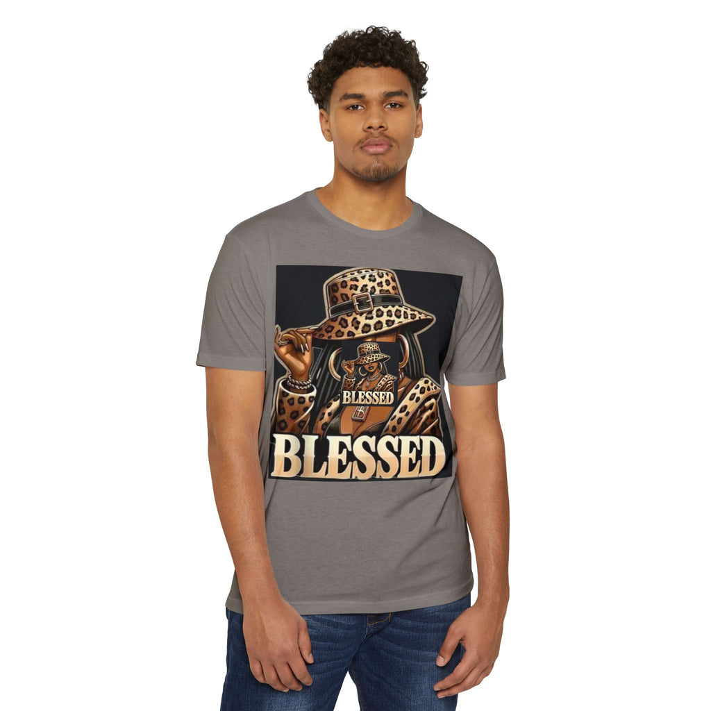 Blessed Leopard Hat T-Shirt