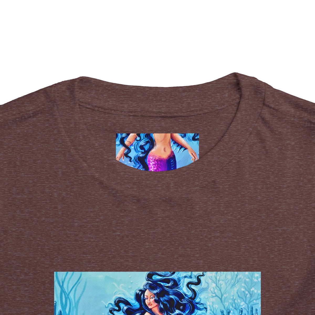Mermaid Toddler Tee — Colorful Underwater Ocean Playtop
