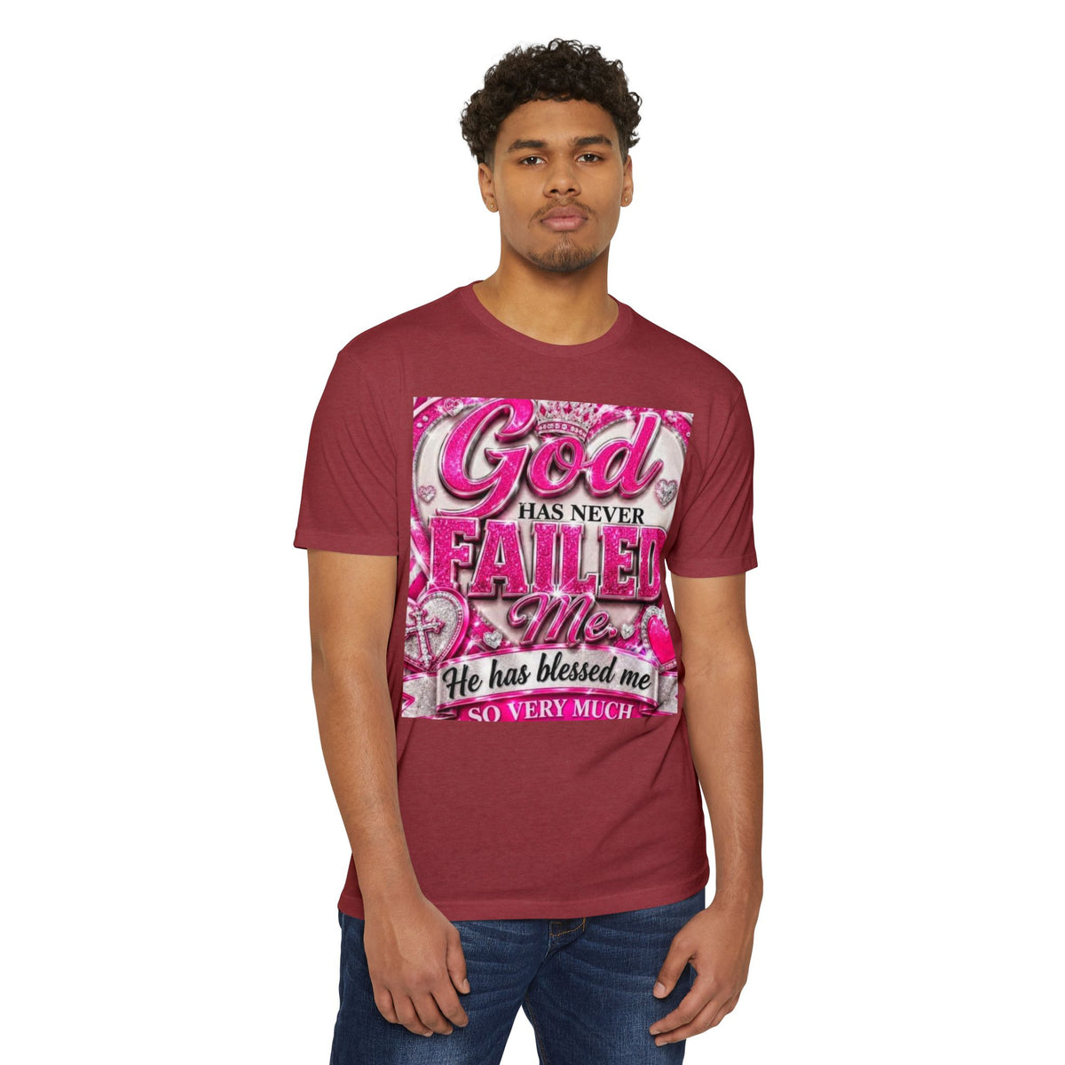 God Has Never Failed Me T-Shirt — Inspirational Christian Faith Tee