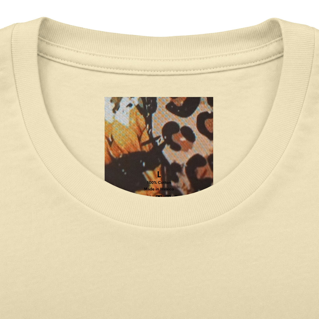 Christian Leopard Mug Graphic Tee — "Jesus Fills My Cup" Sunflower T-Shirt