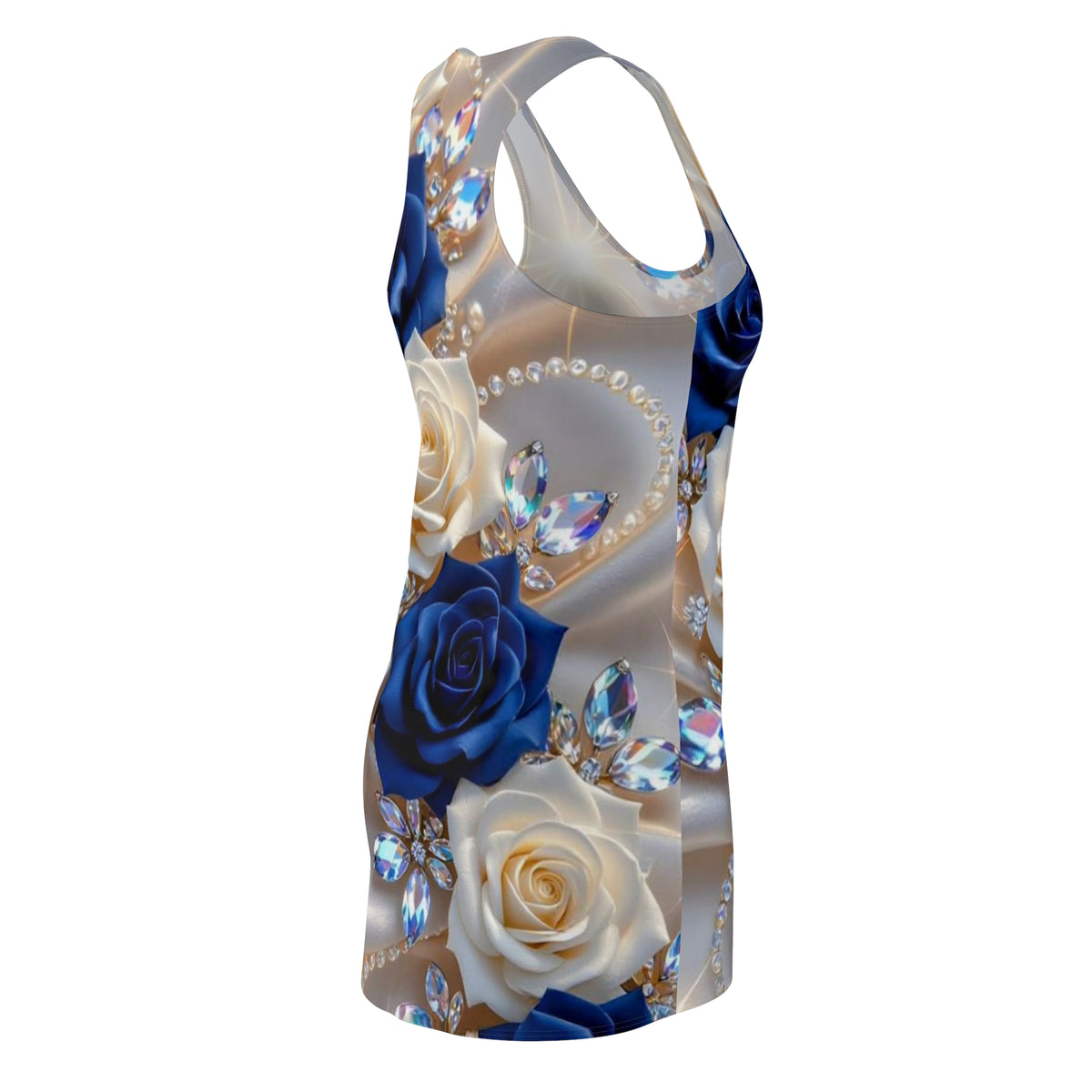 Women's Cut & Sew Racerback Dress (AOP)