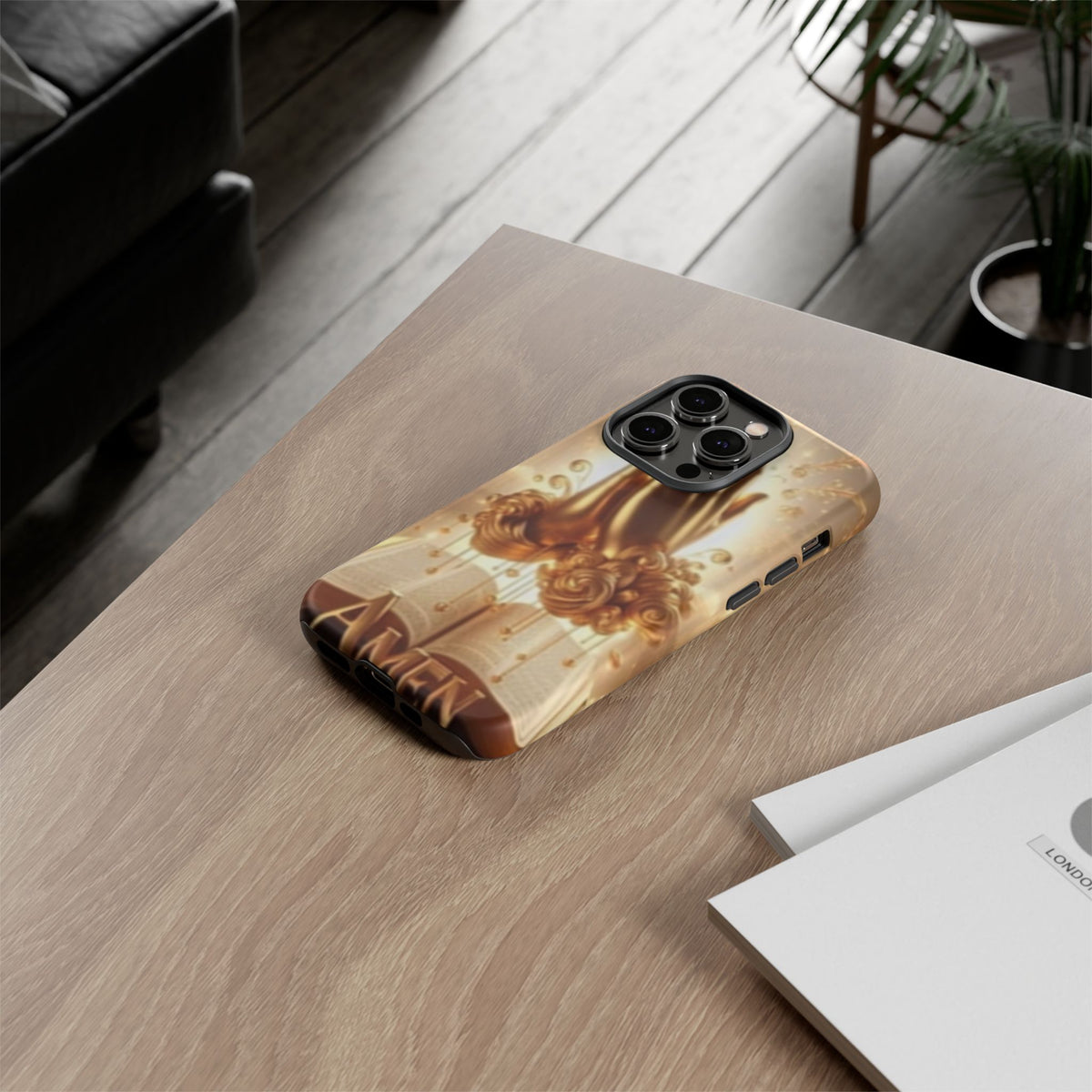 Prayer Hands 'Amen' Phone Case - Religious Christian iPhone Case