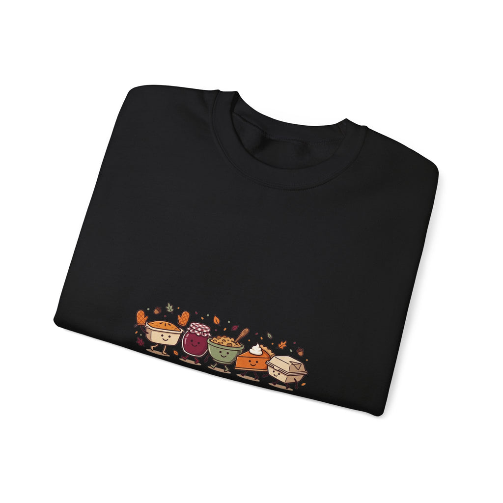 Friendsgiving Crew Sweatshirt | Thanksgiving Turkey Pumpkin Pie Fall Foliage