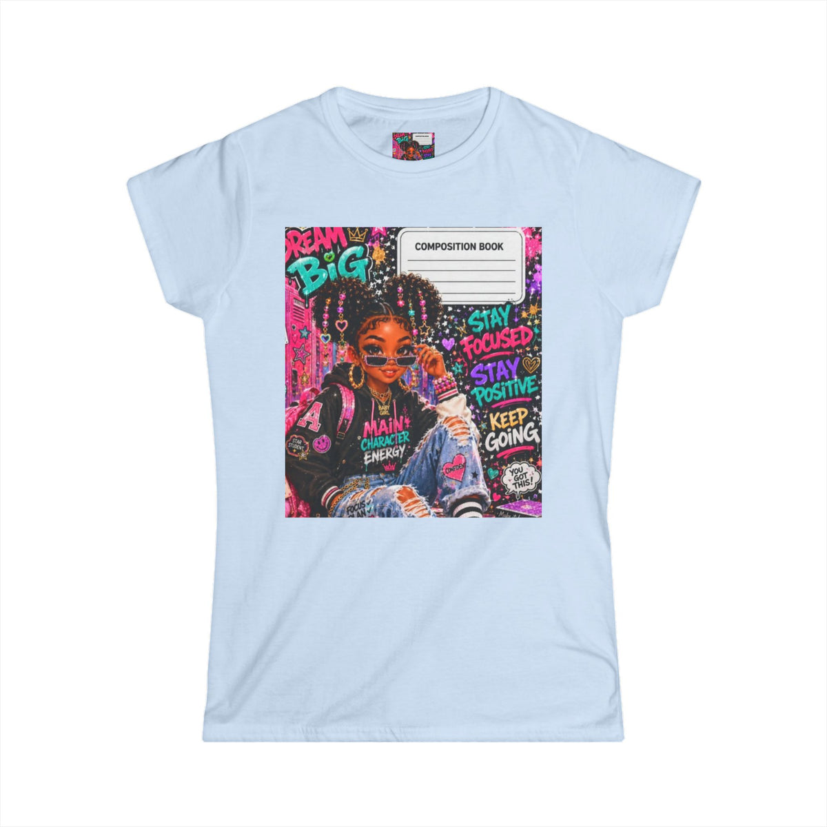 Women's Tee - Blank White Softstyle T‑Shirt (Everyday Casual Staple)