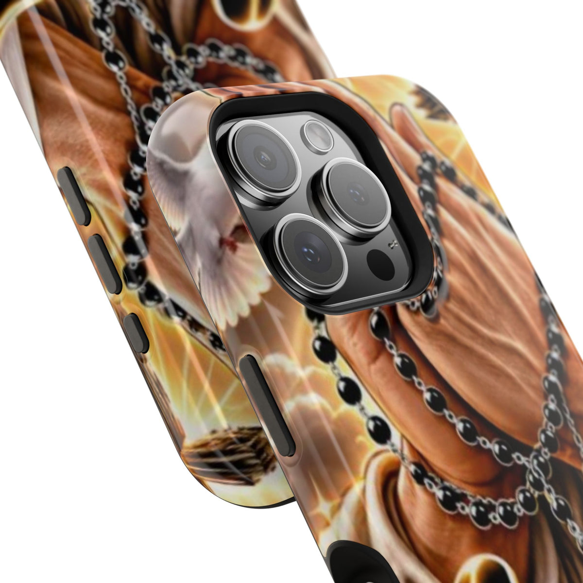 Praying Hands Rosary Magnetic Impact Phone Case